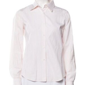 Loro Piana
Striped Long Sleeve Button-Up Top